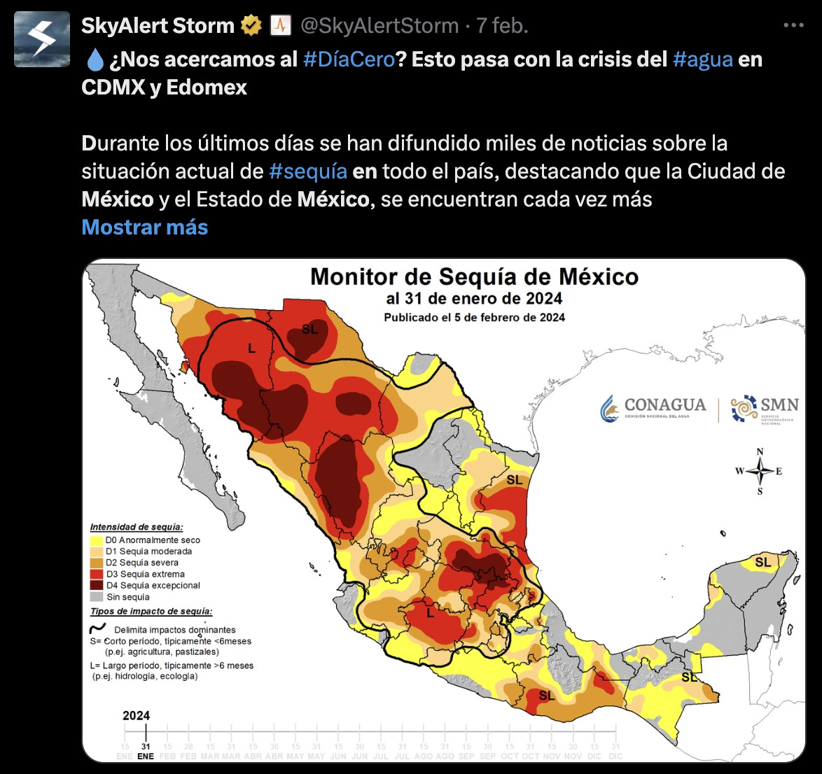 💧¿Nos acercamos al #DíaCero? Esto pasa con la crisis del #agua en CDMX y Edomex