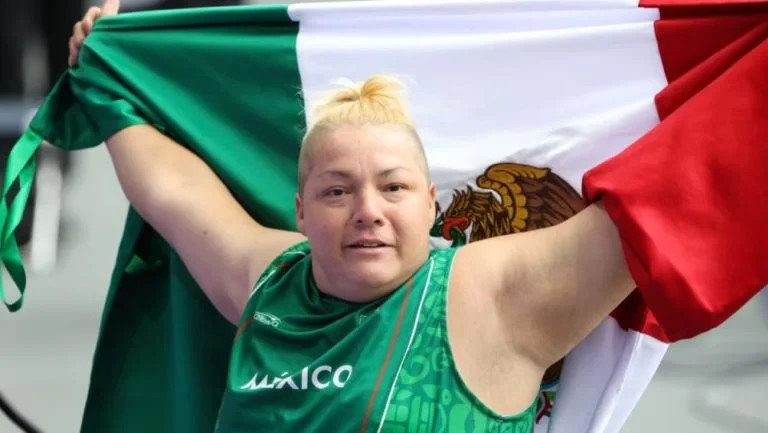 Rosa María Guerrero consiguió la segunda medalla para México. Foto de CONADE